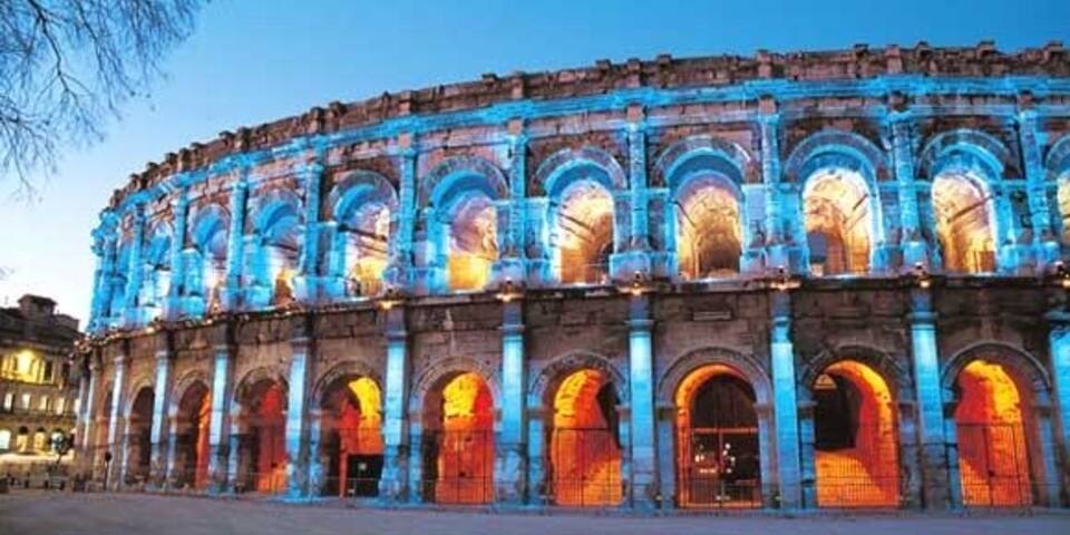 Les arènes de Nîmes — master
