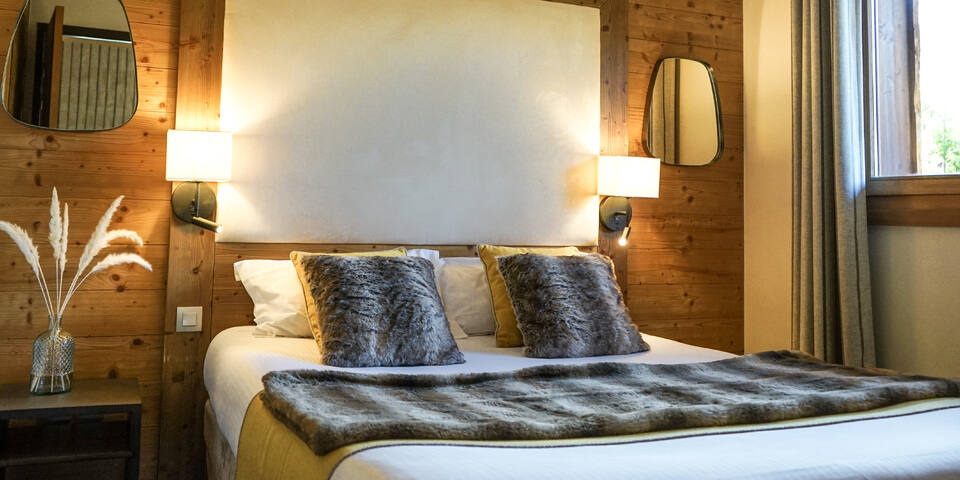 Les Loges Blanches Megève - chambre
