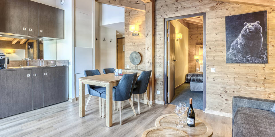 Les Loges Blanches Megève - chambre