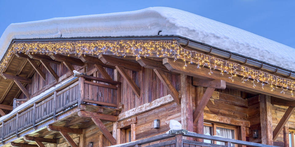 Les Loges Blanches Megève - facade