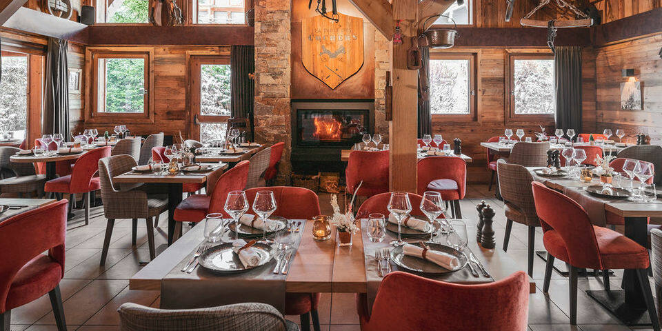 Les Loges Blanches Megève - restaurant
