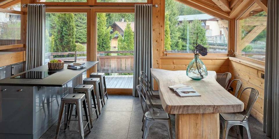 Les Rives d'Argentiere - Chamonix Chalet - restaurant