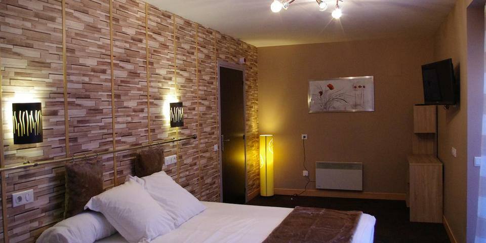 Logis Hôtel Mouton Blanc — chambre