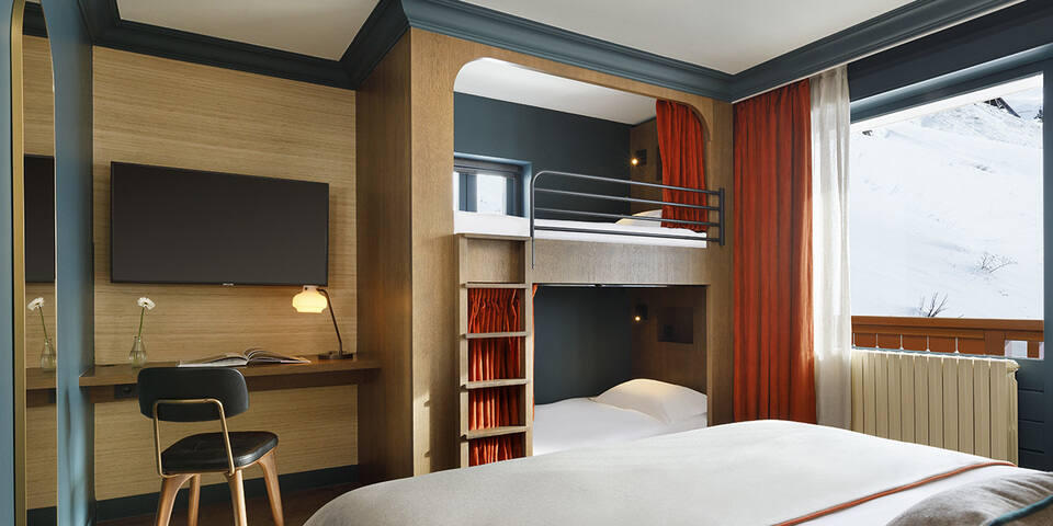 Ours Blanc Hotel & Spa — chambre