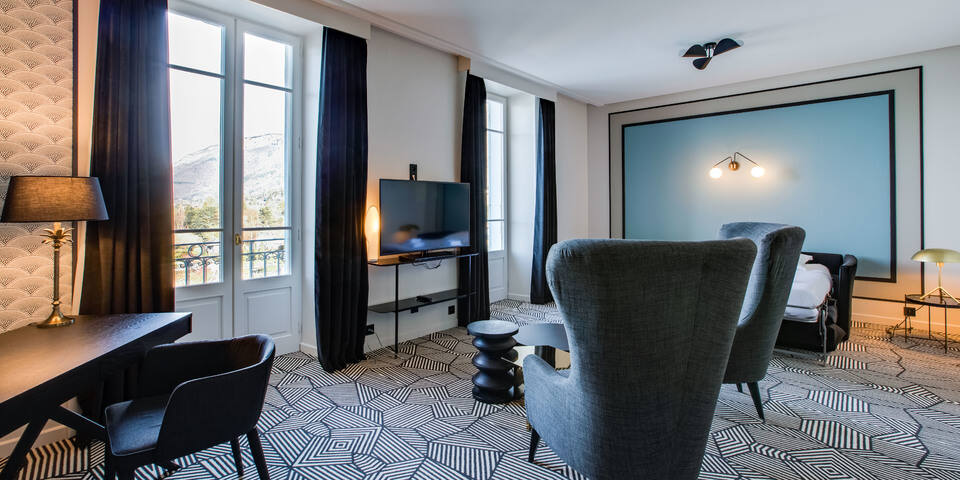 Palace de Menthon - chambre