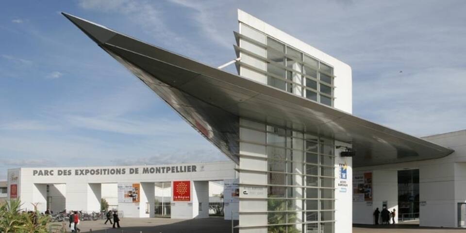 Parc des Expositions de Montpellier — facade