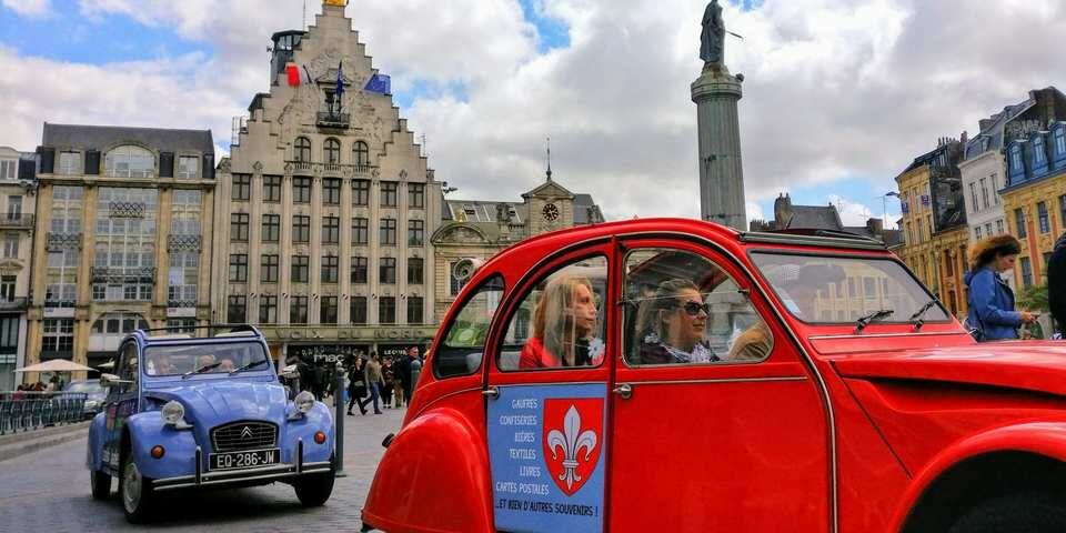 Rallye en 2CV à Lille