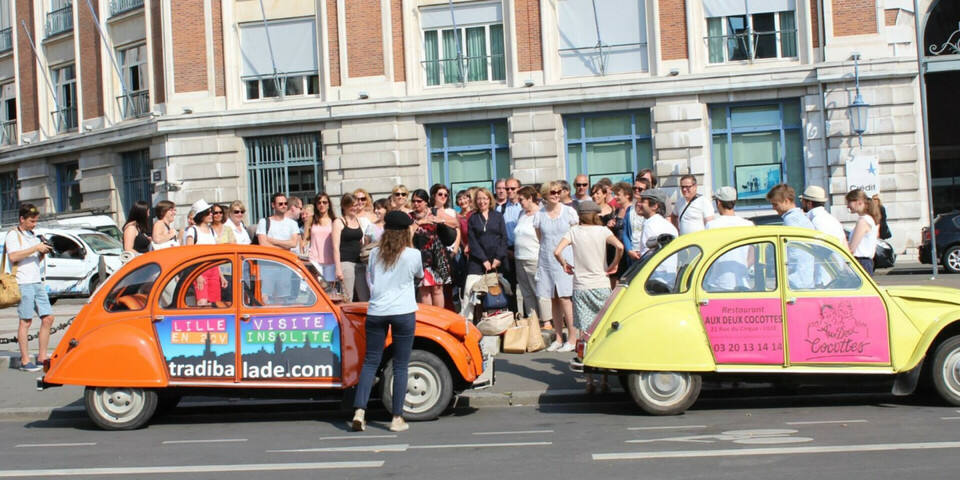 Rallye en 2CV à Lille