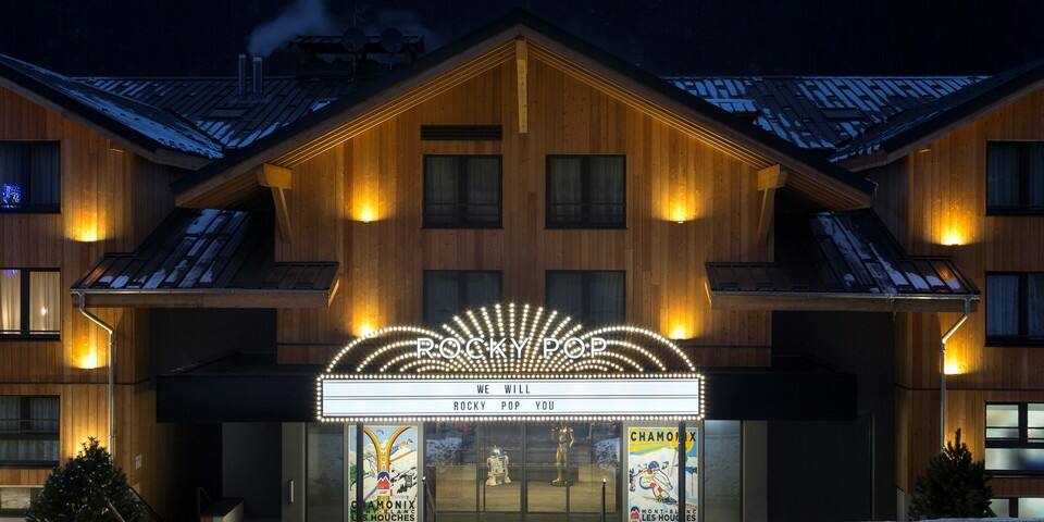 RockyPop Chamonix-Les Houches - facade
