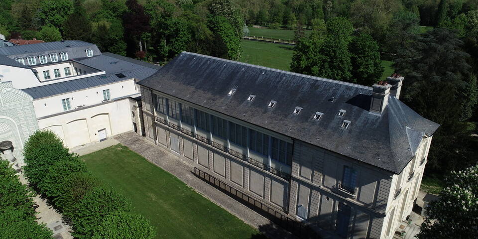 Salle du Jeu de Paume - Château de Chantilly - facade