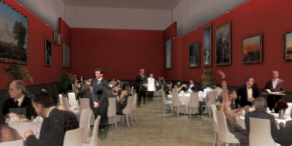 Salle du Jeu de Paume - Château de Chantilly - salles_reunion