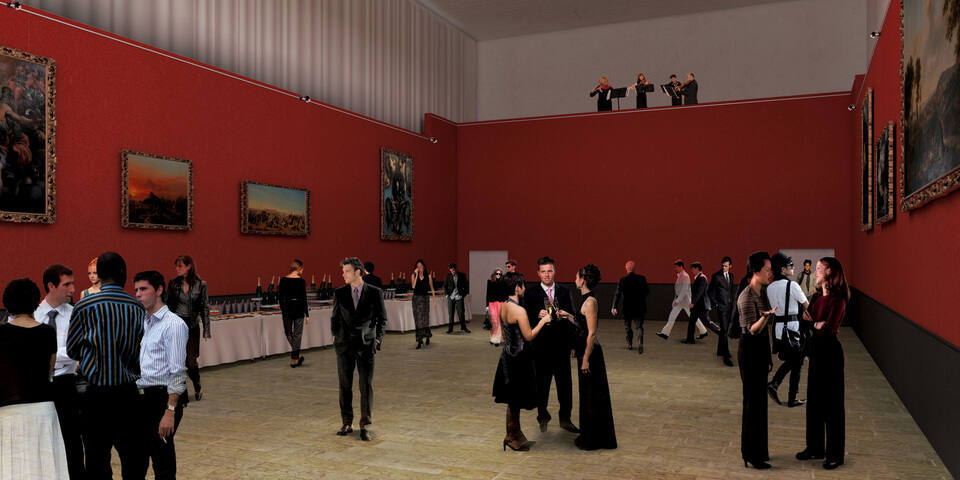 Salle du Jeu de Paume - Château de Chantilly - salles_reunion