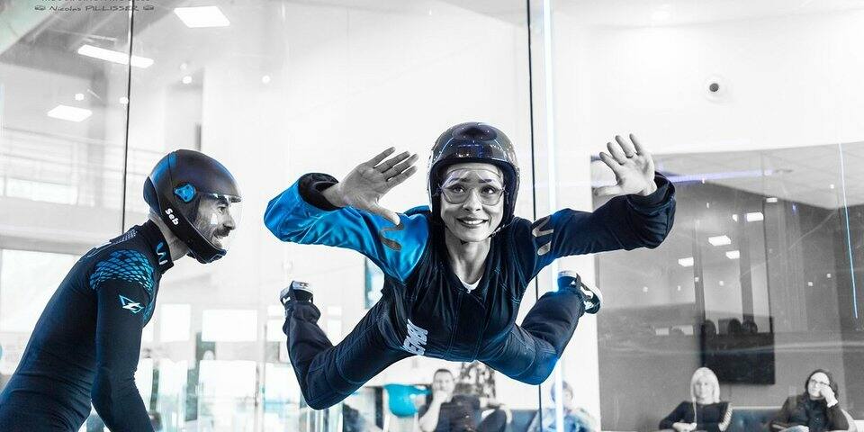 Simulateur de chute libre à Lille