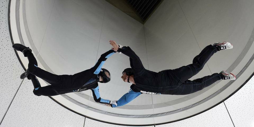 Simulateur de chute libre à Lille